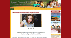 Desktop Screenshot of agassizchristianschool.com